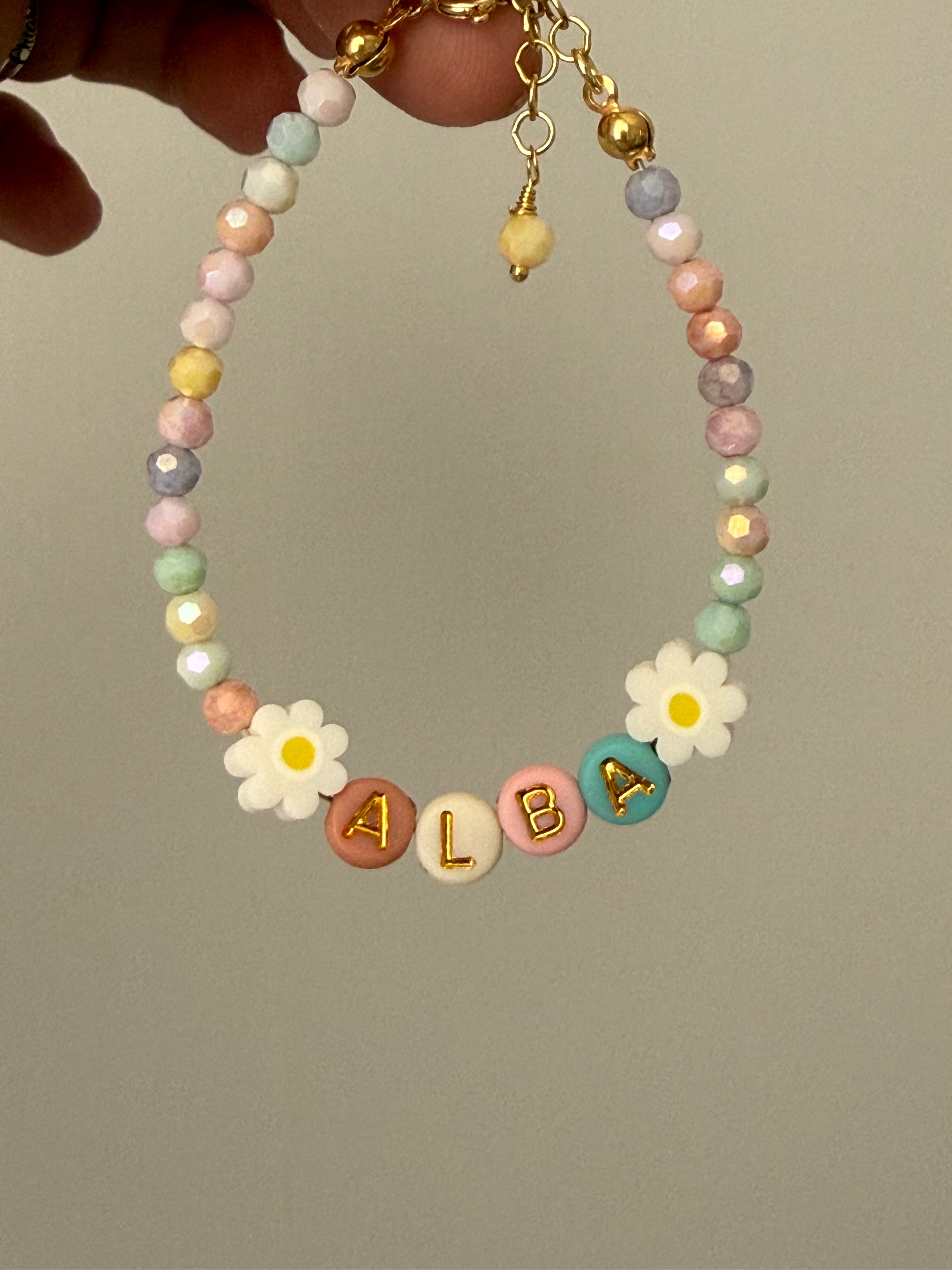 Cavigliera Baby personalizzata Pastel