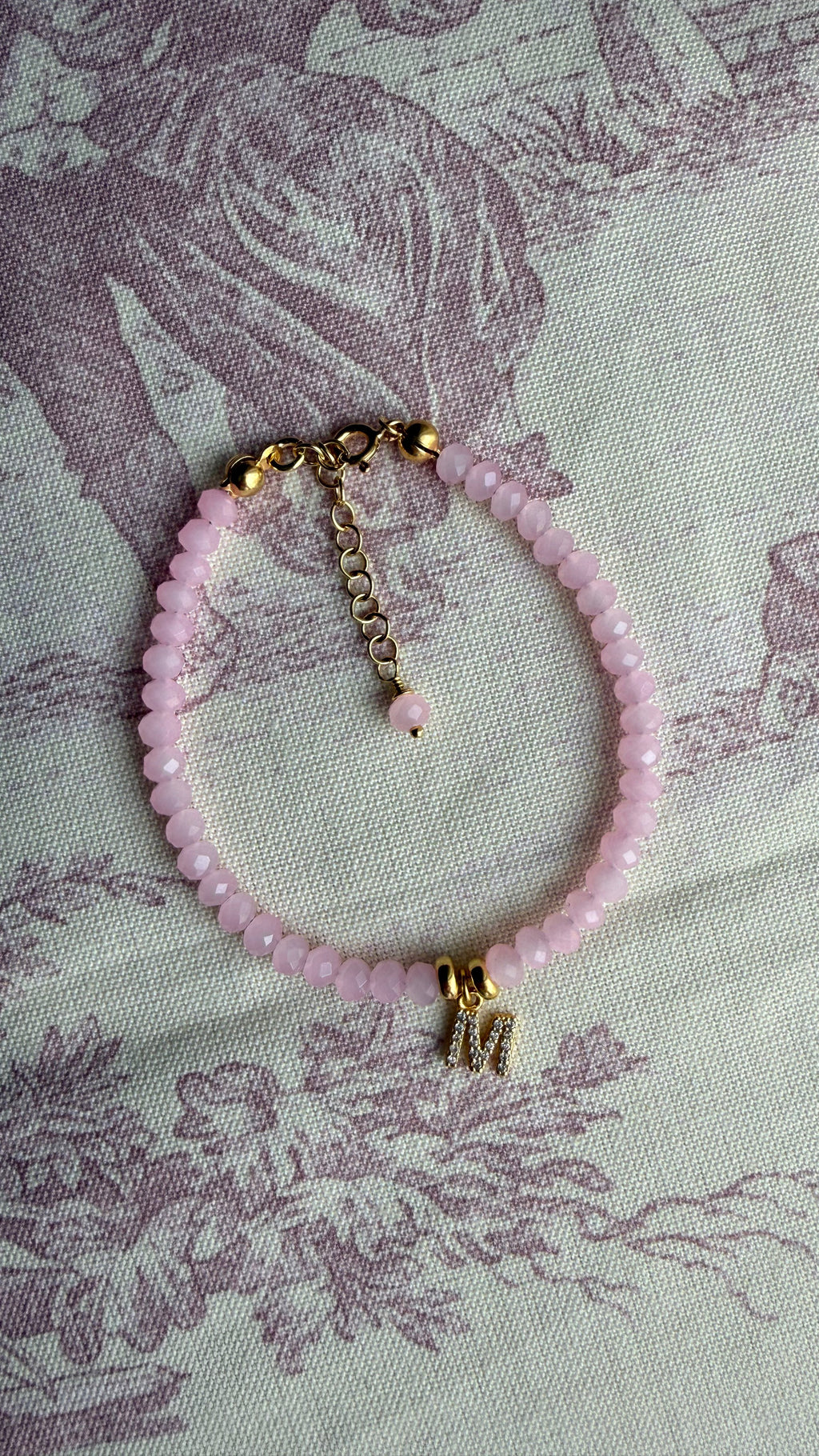 Bracciale Cristal Pastel Personalizzato regolabile