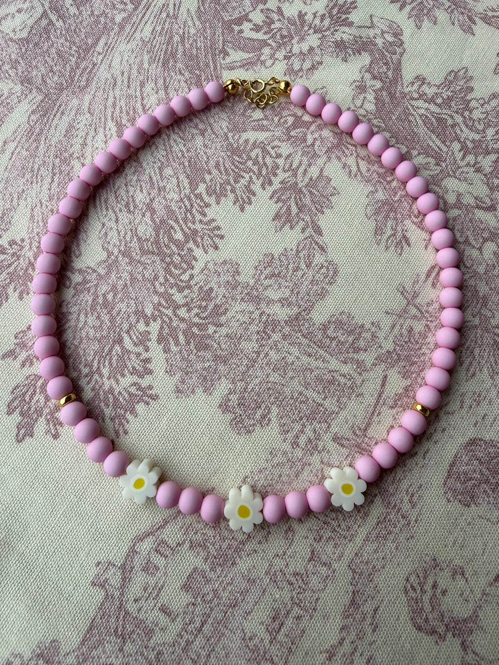 Collana Margherita Argento 925 con Perline — THERA gioielli