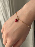 Bracciale con Cuore Smaltato in Argento 925 – Silver o Gold