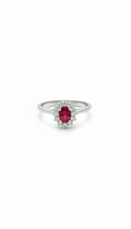 Anello Kate rubino