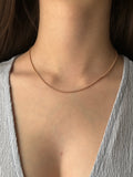 Collana Snake in Argento 925 – Silver, Gold e Rose Gold